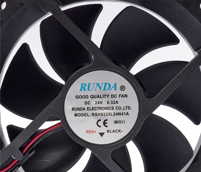 พัดลมระบายอากาศ ตู้เชื่อม JASIC รุ่น ARC130, 155I DC 24v. 0.32a. Pn.M022-B15044 (แท้) ##(*)