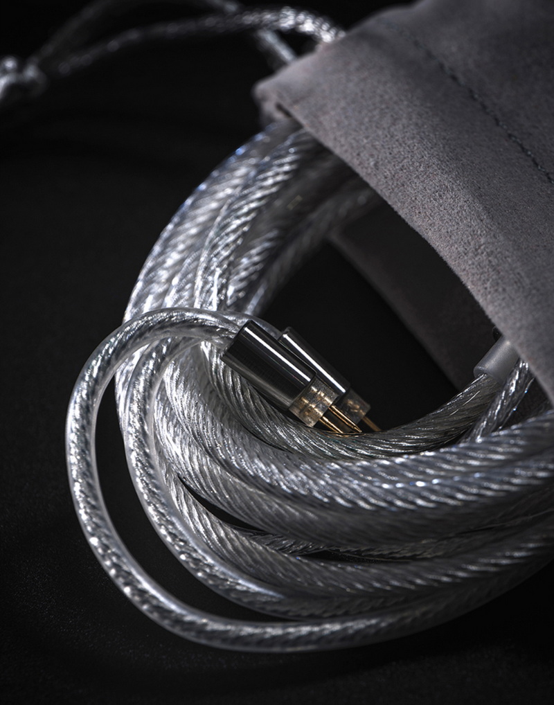 TANCHJIM CableX สายอัพเกรดโลหะผสม ทองแดง ชุบเงิน ถอดเปลี่ยนปลั๊กได้ ประกันศูนย์ไทย