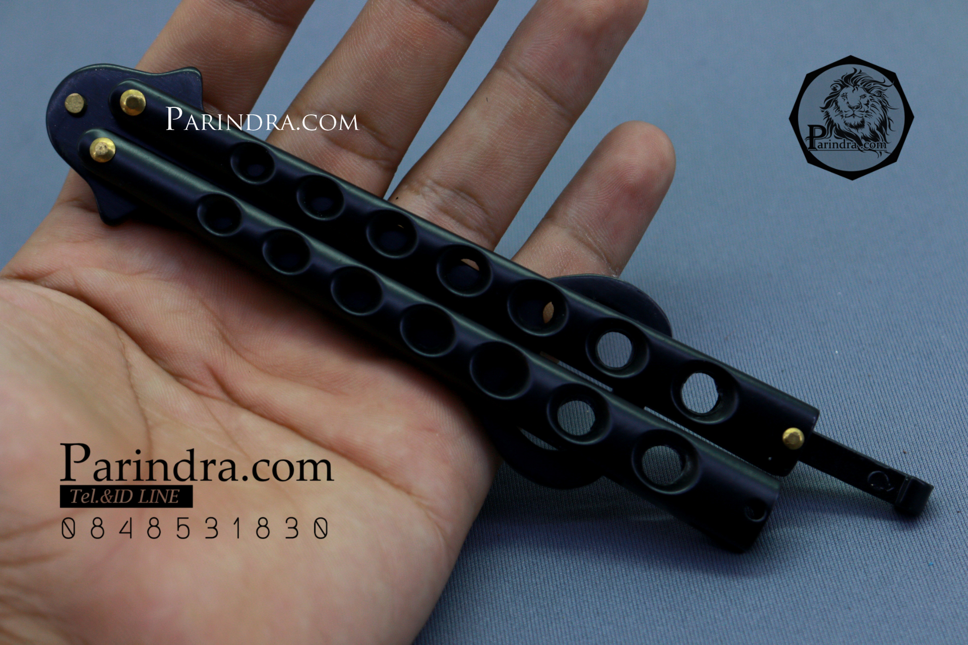 มีดบาลีซอง Balisong มีดควง มีดปีกผีเสื้อ แบบมีที่เปิดขวด BLA003