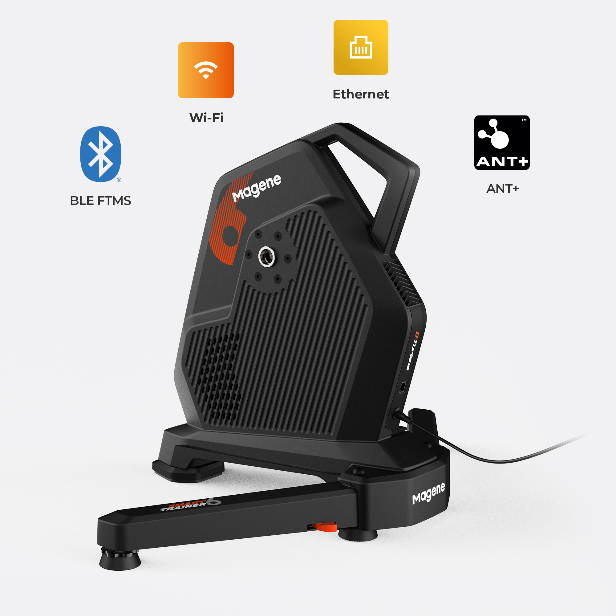 Maijin T600 Smart Trainer | Direct Drive Indoor Bike Trainer | Self-Powered | 2200W | ±1% Power Accuracy | จำลองความชัน 20% | Bluetooth ANT+ Wi-Fi Ethernet