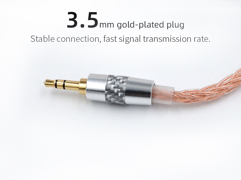 ขาย KZ NEO OFC สายอัพเกรดหูฟัง ทองแดง OFC สำหรับหูฟัง KZ ขั้วพินC