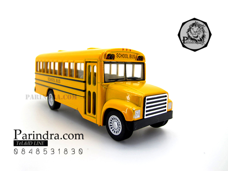 โมเดลรถเหล็ก รถบัสสีเหลืองรับส่งนักเรียน FREIGHTLINER THOMAS SCHOOL BUS 2007