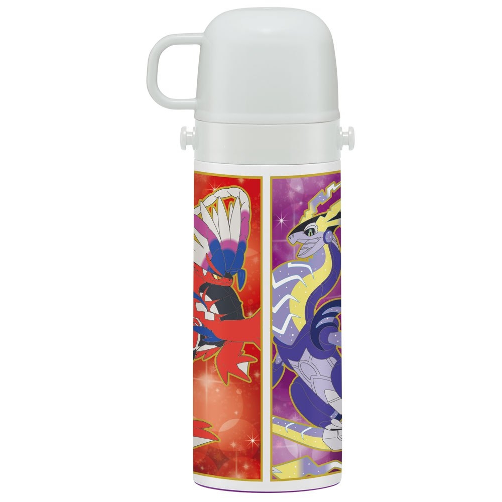 กระติกน้ำสแตนเลส Skater Pokemon 2 ways 470ml. / 430ml.