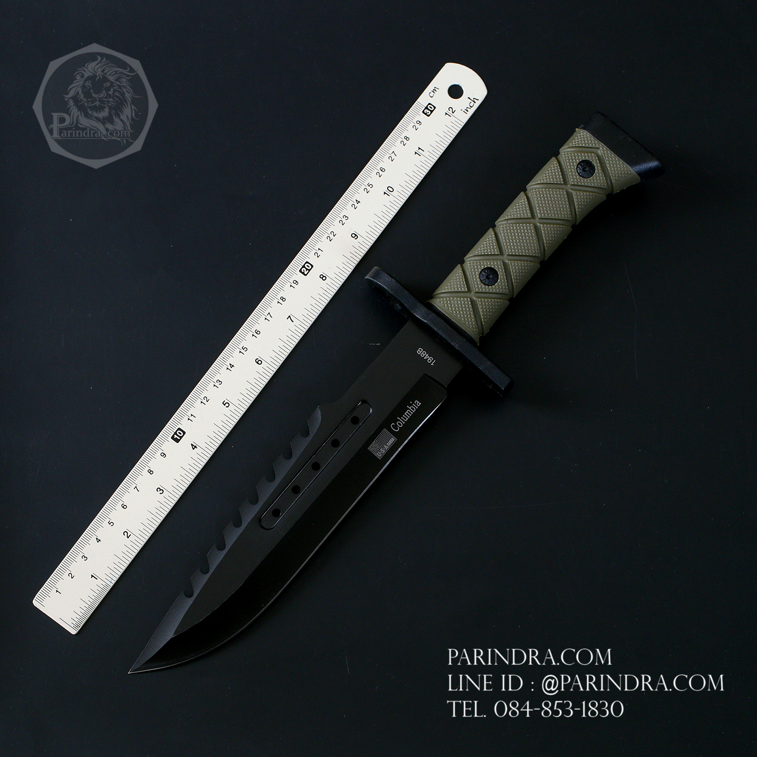 มีดใบตาย Columbia พร้อมปลอก รุ่น 1948B ทรงใบมีดสวย พร้อมปลอกมีด พร้อมใช้