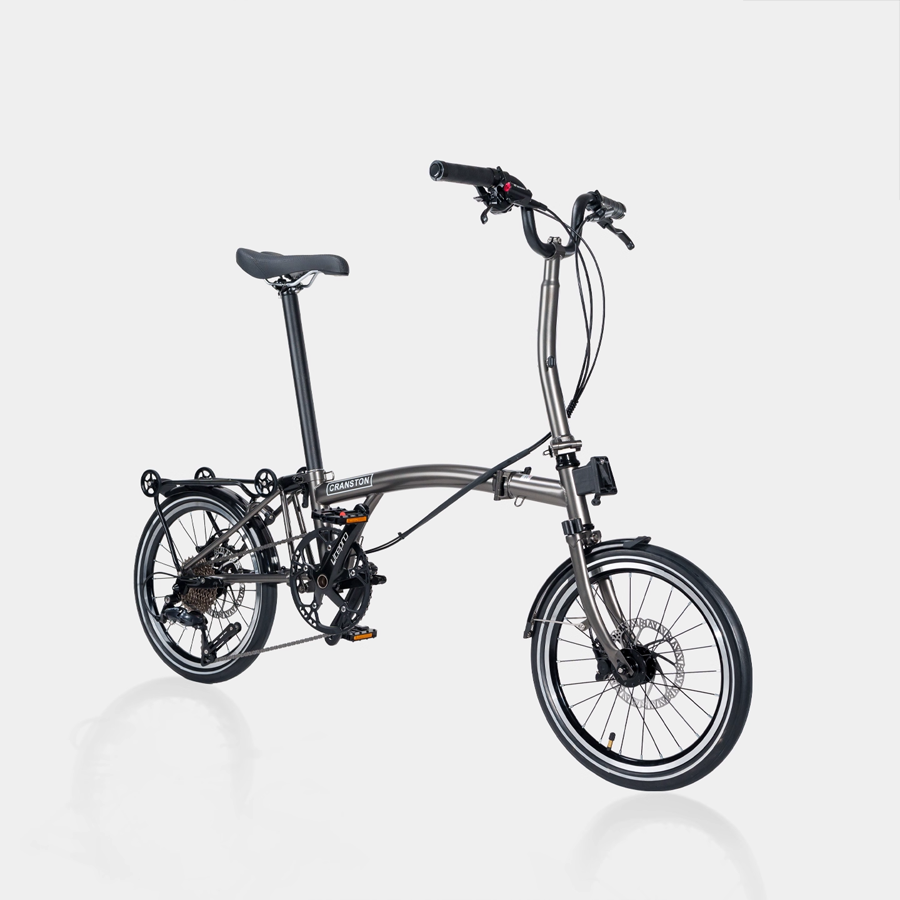 CRANSTON D9 — 16” Disc Brake Folding Bike with Shimano 9-Speed | Ultra-Light 11.5kg | Max Load 120kg