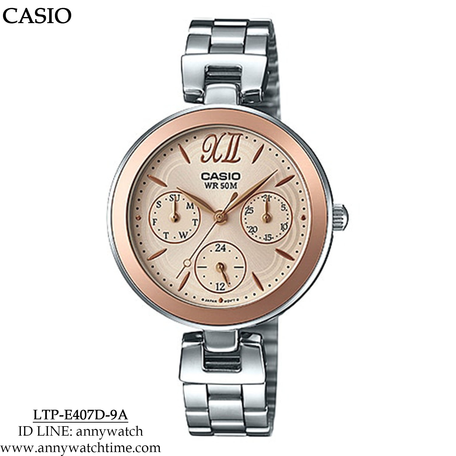CASIO LTP-E407D-9A