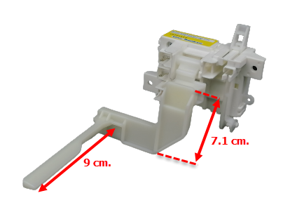 #CC12 สวิทช์ประตูเครื่องซักผ้า ฮิตาชิ PTSF-130XTV, 150XTV #NTCY001CC7(แท้)
