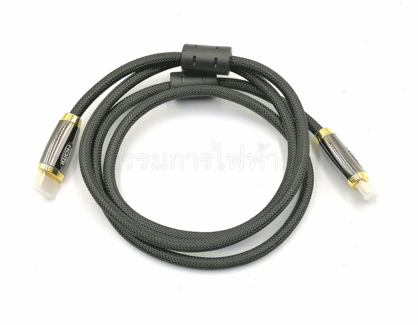 สาย HDMI V.2(FLASH) สายถักอย่างดี กันสัญญาณรบกวน