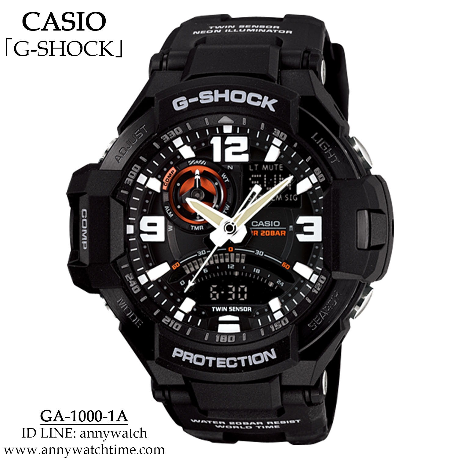 G-SHOCK GA-1000-1A