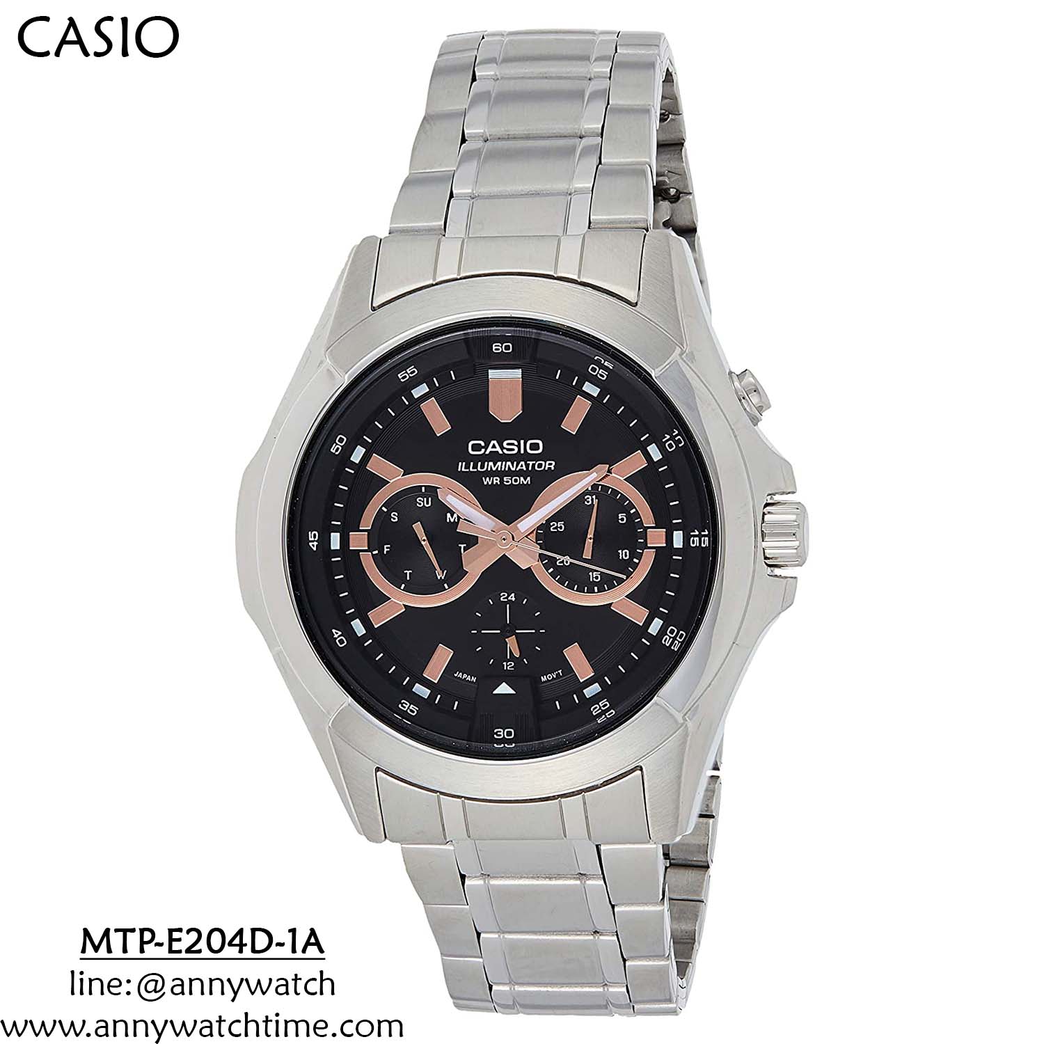 CASIO MTP-E204D-1A