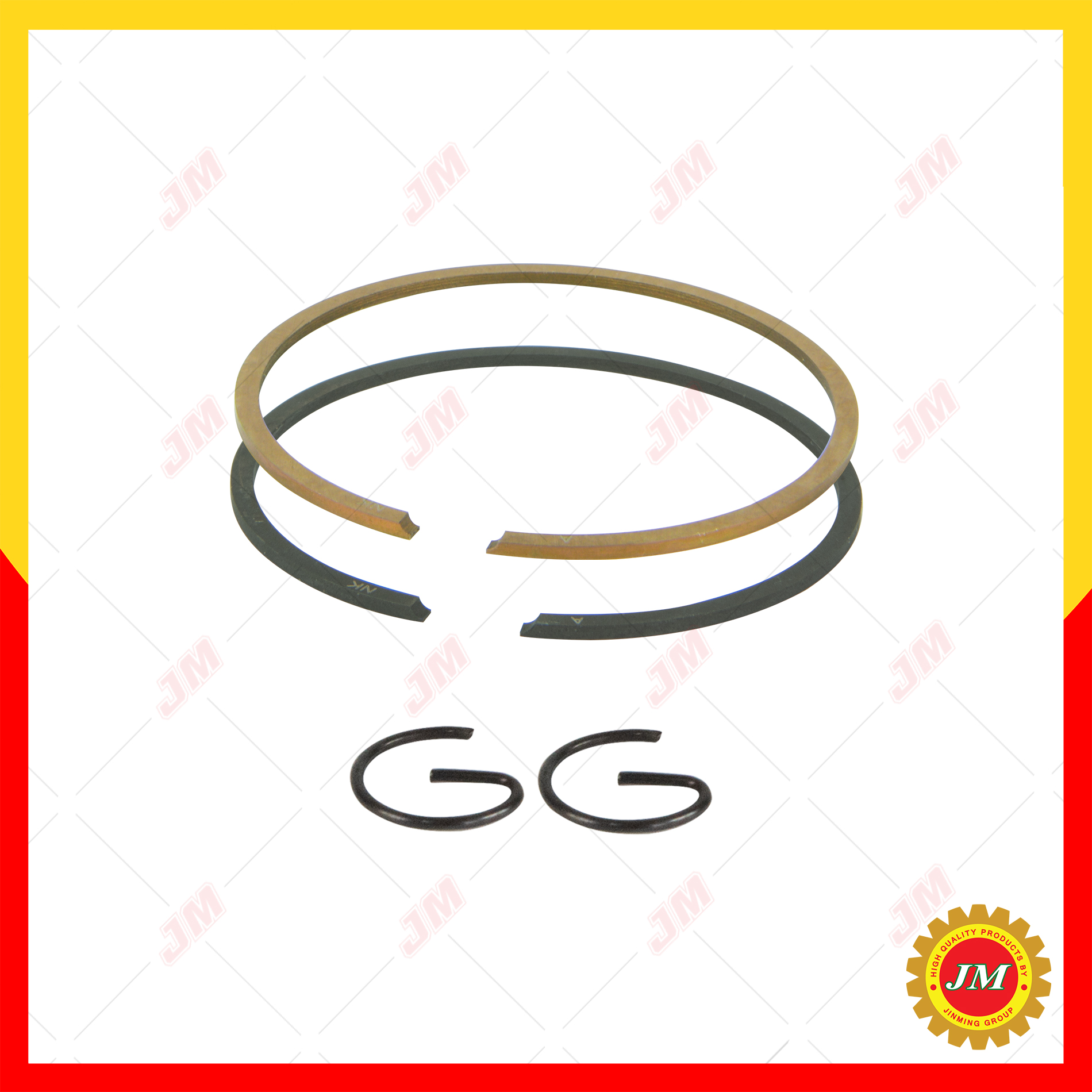 ลูกสูบครบชุด เครื่องเลื่อยยนต์ 070 Noker แท้ ลูกสูบพร้อมแหวน แหวนลูกสูบ