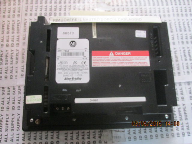 LCD TOUCH SCREEN “ ALLEN-BRADLEY ” รุ่น 2711-T9A2