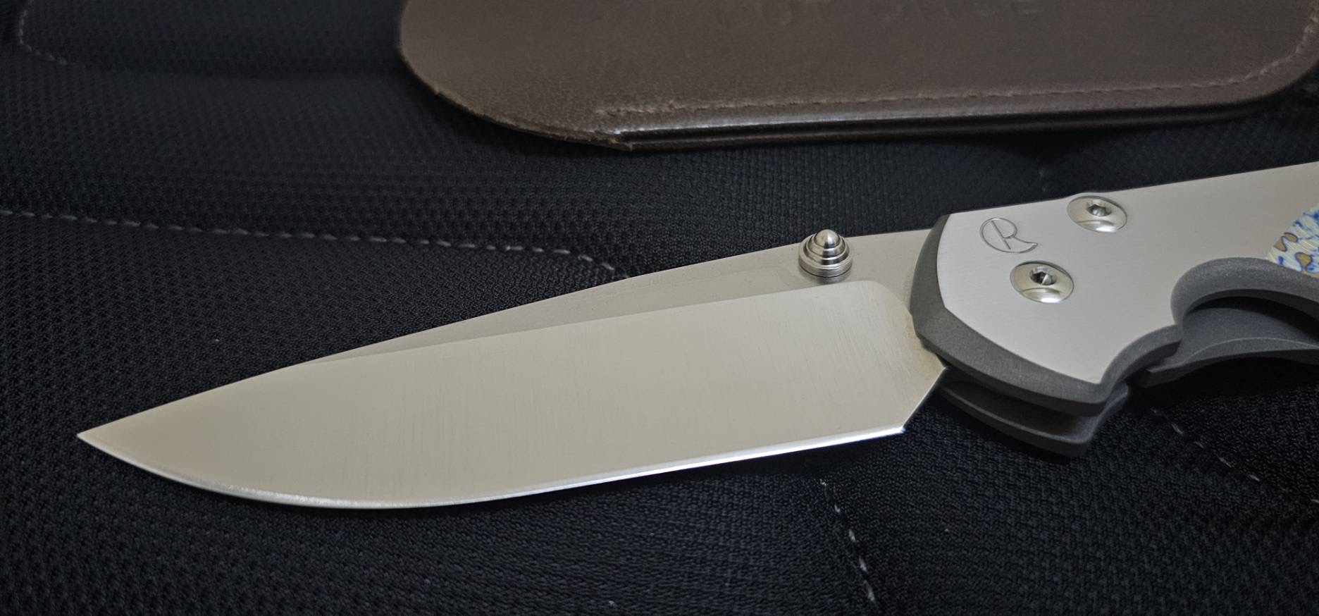 Chris Reeve Knives Large Sebenza 31 Unique Graphic Drop Point MagnaCut