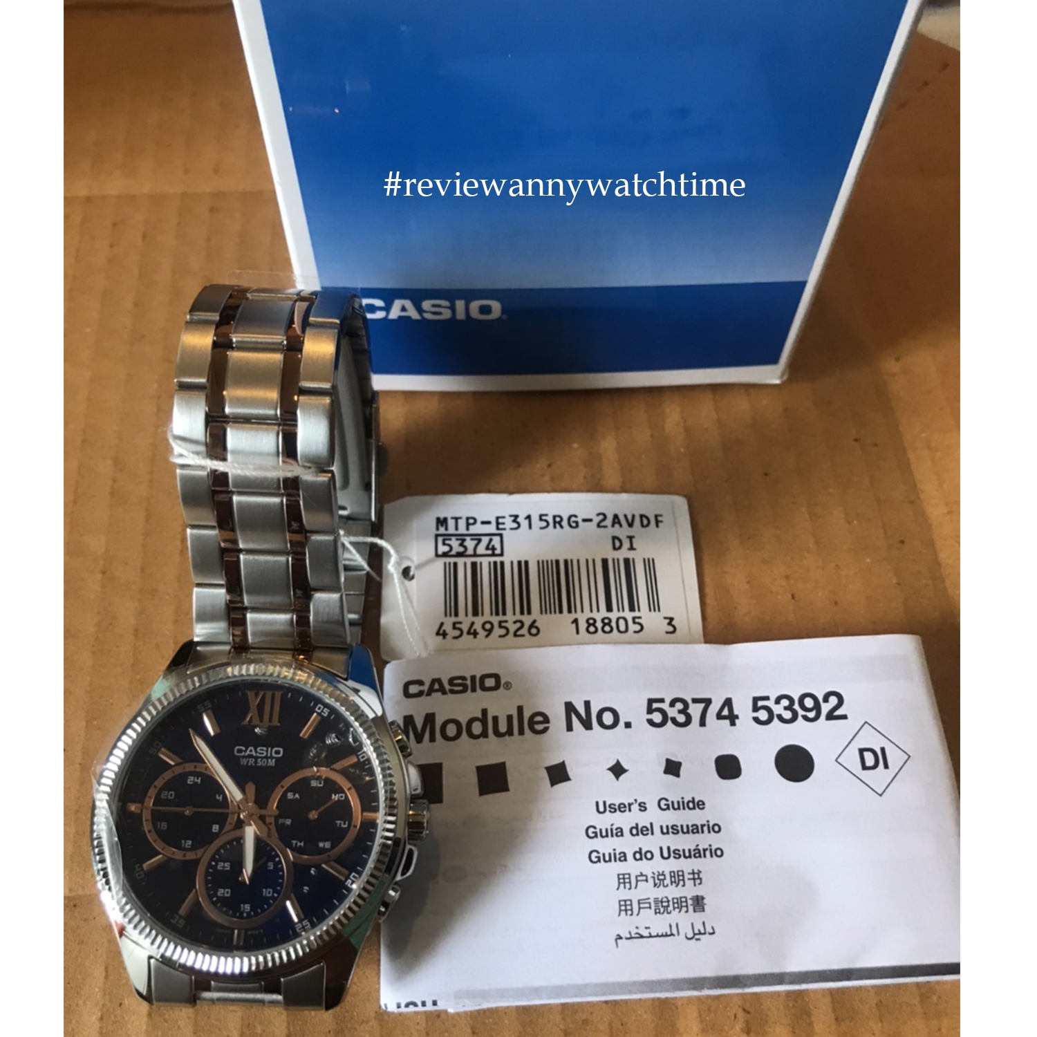 CASIO MTP-E315RG-2A