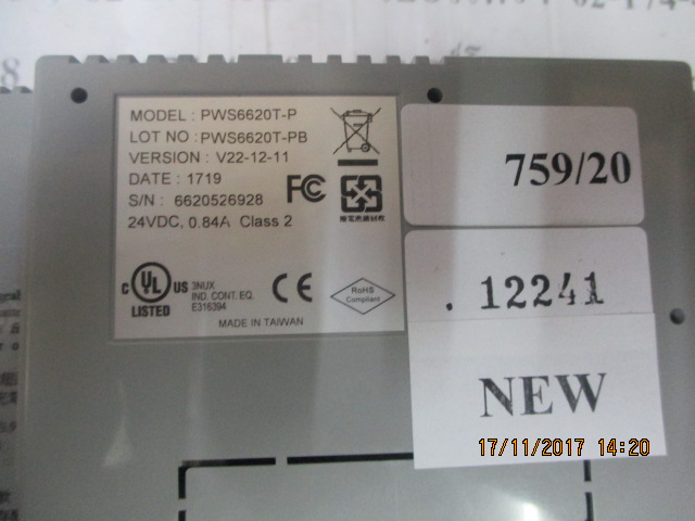 LCD TOUCH SCREEN “ HITECH ” รุ่น PWS6620T-P