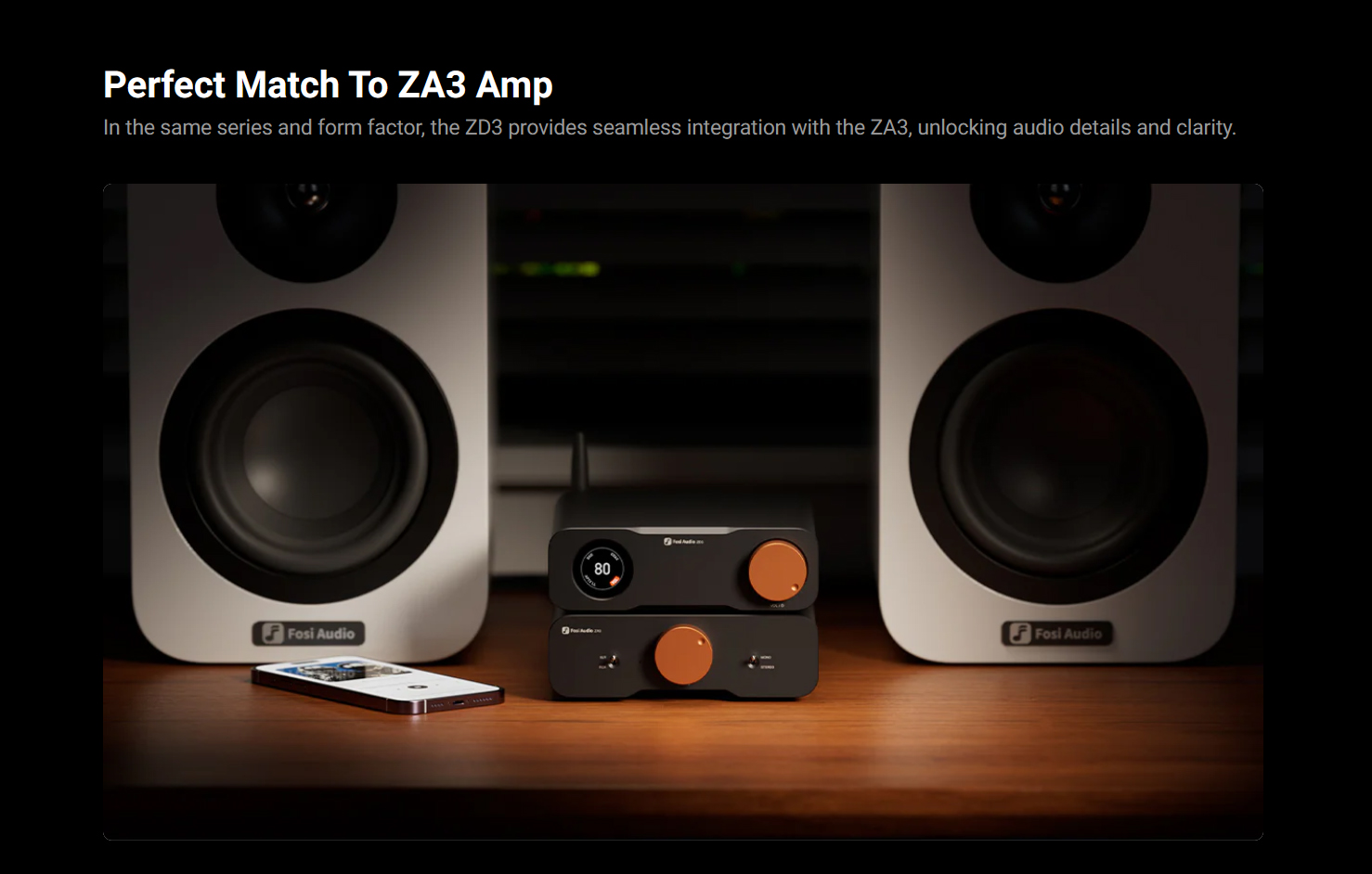 Fosi Audio ZD3 Fully Balanced DAC ชิป Sabre ES9039Q2M ระดับเรือธง เปลี่ยน Op-Amp ได้ ประกันศูนย์ไทย