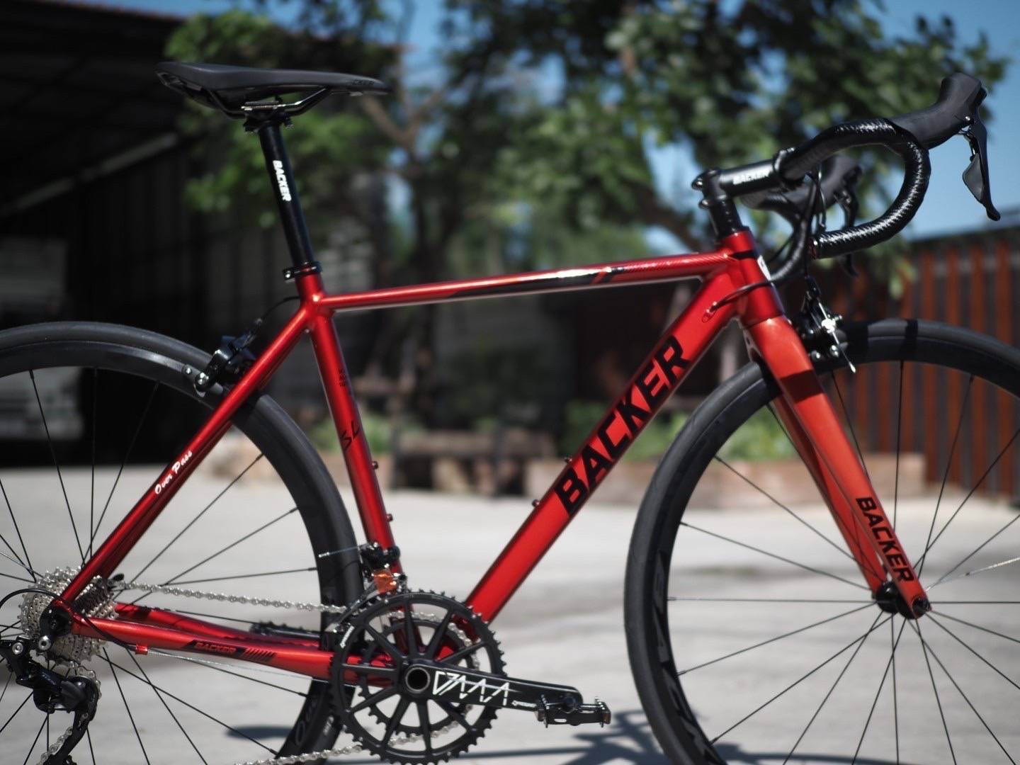 จักรยานเสือหมอบ Backer Over Pass เฟรมอลู เกียร์ Shimano 105 (Mix) New 2022‼️