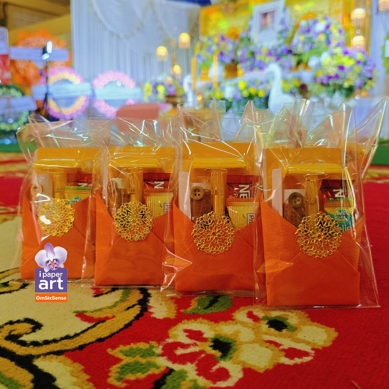 สังฆทานจิ๋ว9อย่าง ใส่บาตร ถวายพระ | ชุดบูชาอย่างดี ชุดถวายพระธุดงค์