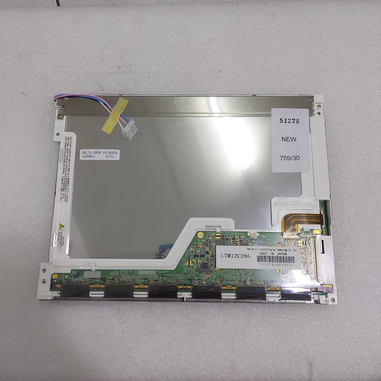 LTM12C285 LCD PANEL " TOSHIBA "