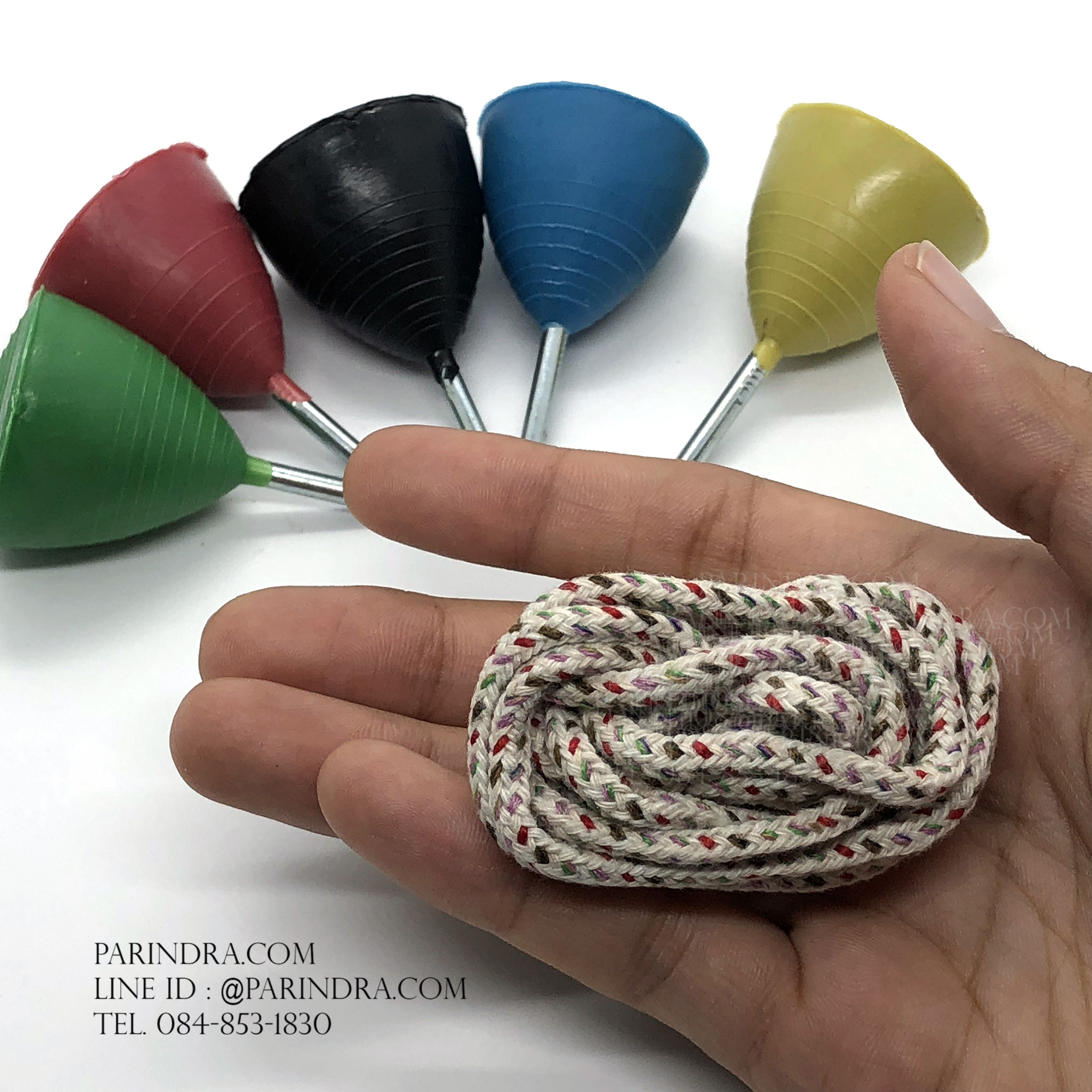 ลูกข่างพลาสติกขนาดเล็ก คละสี