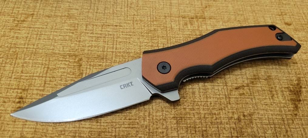 Fawkes Orange W/ D2 Blade Steel