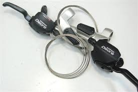 มือเกียร์ติดมือเบลคดิสเบลค DEORE, ST-M535, 27-SPD, ไม่มีปลอกเกียร์