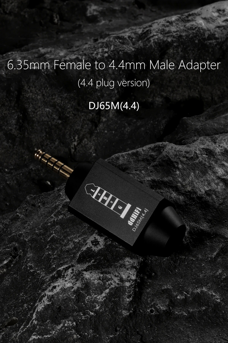 DD DJ65M(4.4) อะแดปเตอร์แปลง 6.35 mm เป็น 4.4 Balanced สำหรับต่อกับเครื่องเสียง