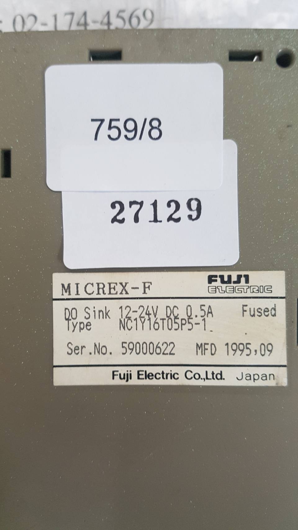 NC1Y16T05P5-1 PLC " FUJI "