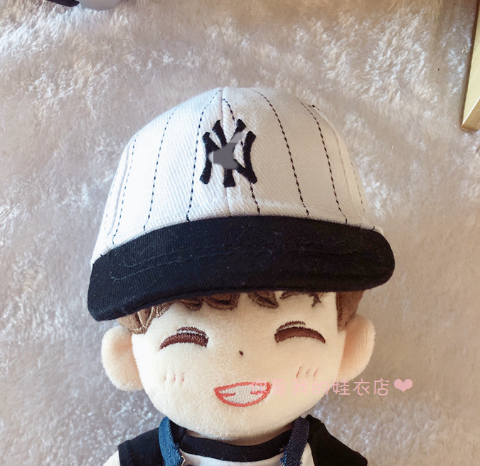 หมวกฮิฟฮอฟ NY สำหรับตุ๊กตา 15-20 cm.