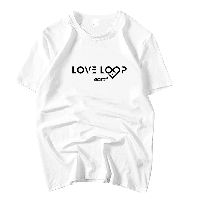 เสื้อยืด (T-Shirt) GOT7 - LOVE LOOP
