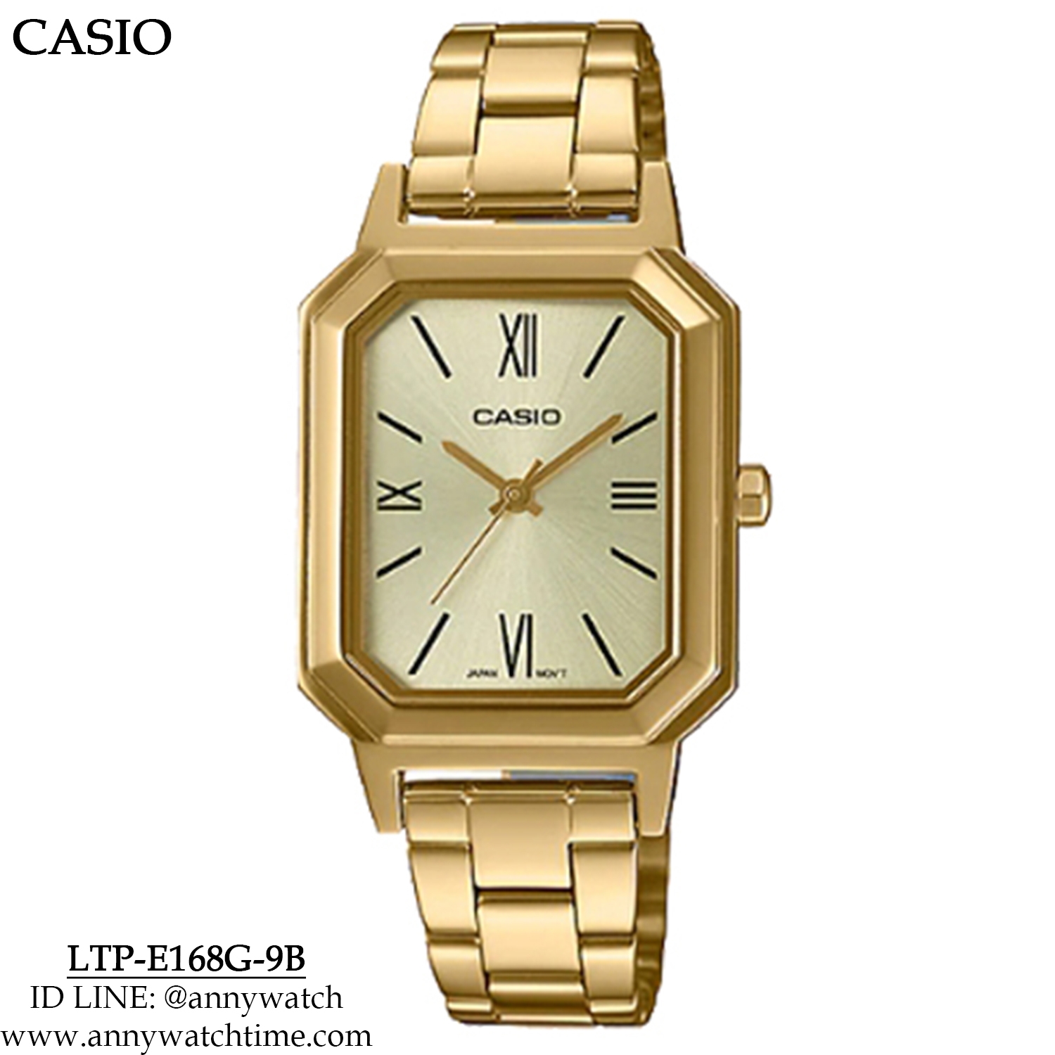 CASIO LTP-E168G-9B