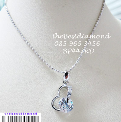 BP443RD===จี้หัวใจมีแต่เธอ=== น่่ารักสุดๆๆ เพชรวิ๊งๆๆ แบบทันสมัย เปรี้ยว เก๋ น่ารัก ในแบบเดียวกัน