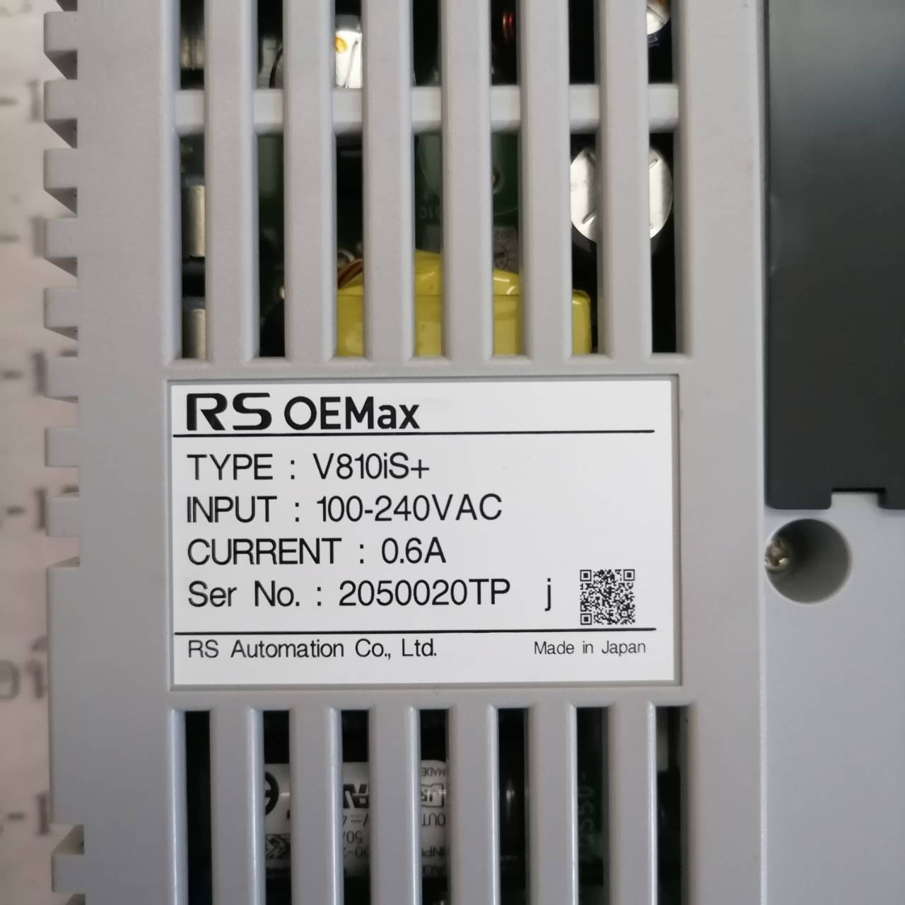 V810IS+ HMI " RS OEMAX "