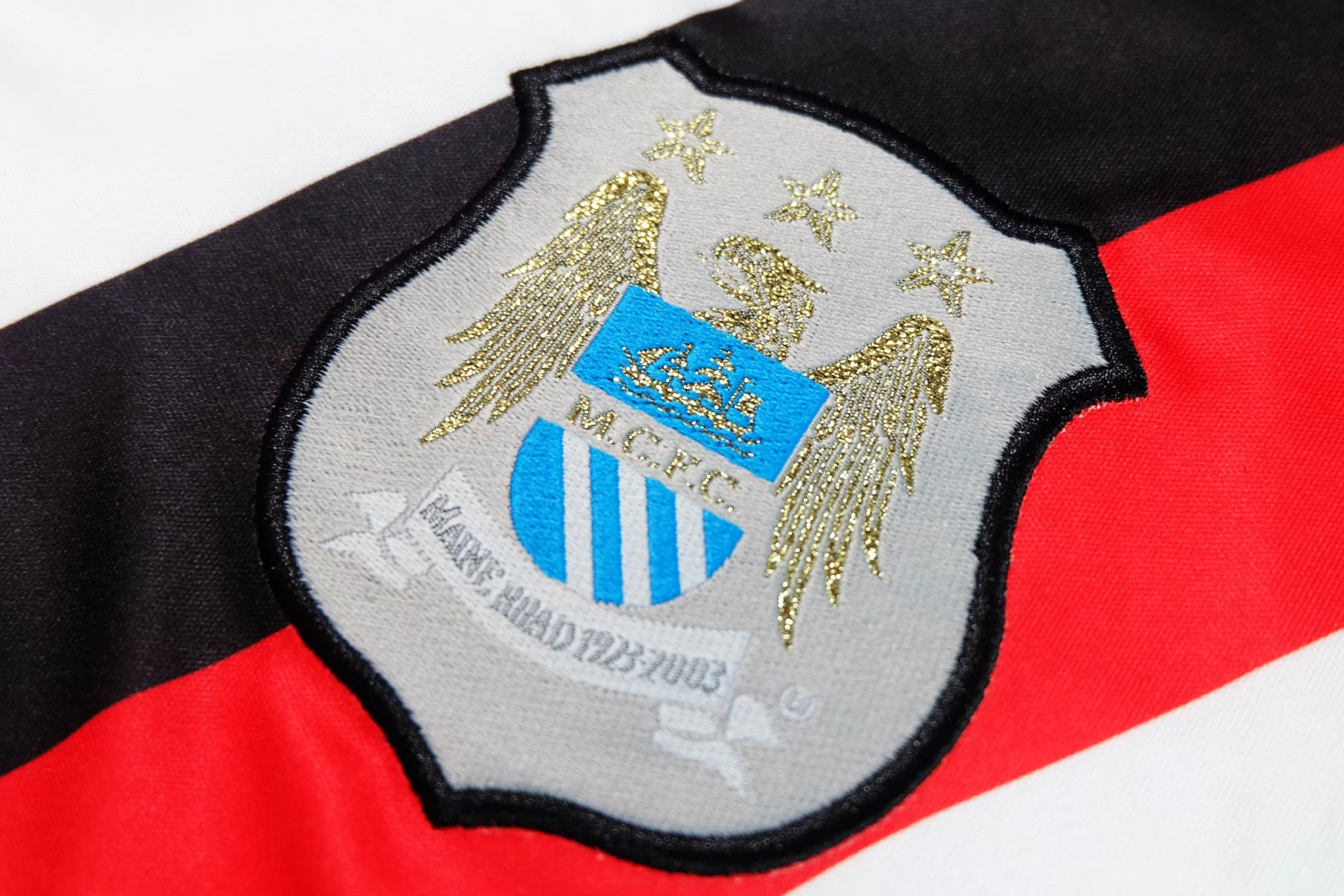 Manchester City 2002/03 Away Vintage Jersey เสื้อฟุตบอลแมนซิตี้ย้อนยุค First Advice