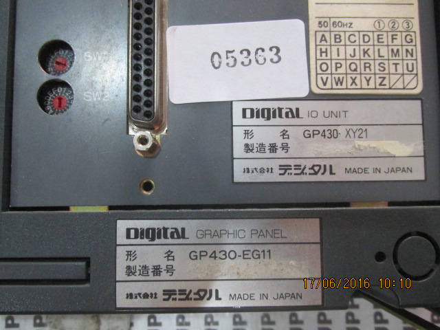 GP430-EG1 LCD TOUCH SCREEN “ PROFACE ”