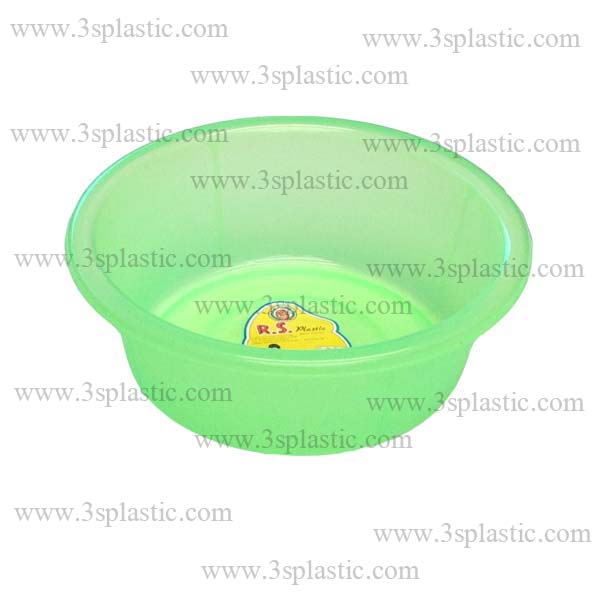 กะละมัง เบอร์ 35 สีสวย / สีใส ขนาด 34.5 x 12.2 cm. ราคาโหล ละ 255 บาท จำนวน มัดละ 10 โหล