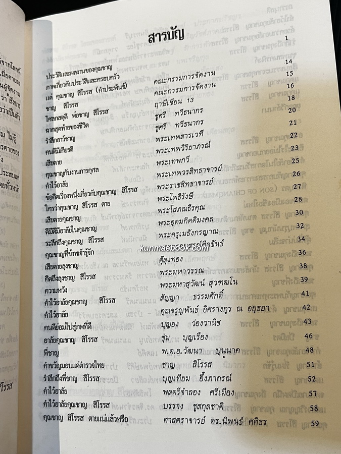 อนุสรณ์ในงานพระราชทานเพลิงศพ คุณชาญ สิโรรส พ.ศ.2531