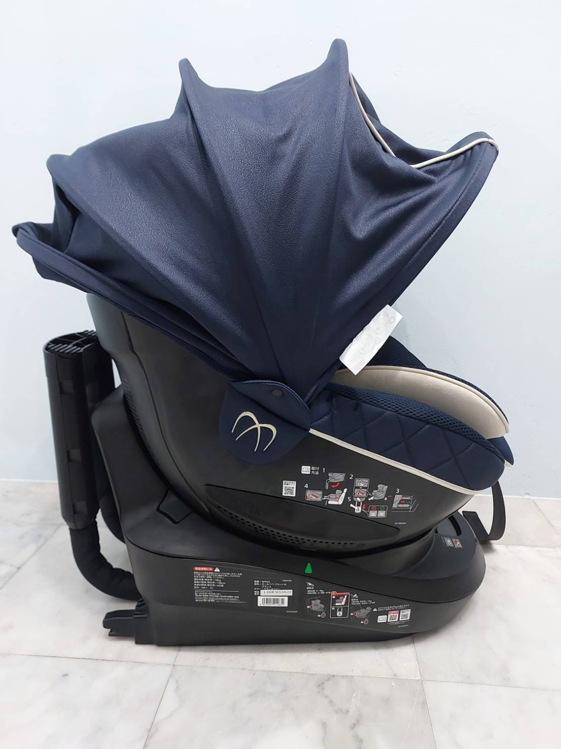 Ailebebe Kurutto 6i (isofix) grance สีน้ำเงิน สภาพสวย **มือสอง อะไหล่แท้ ไม่มีตำหนิ ทำความสะอาดฆ่าเชื้อพร้อมใช้งาน**