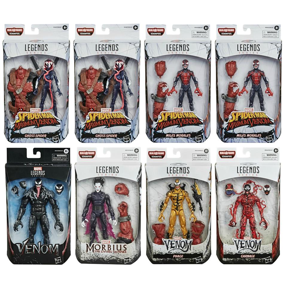 Marvel Legends - Venom Wave BAF Venompool 8 Figures