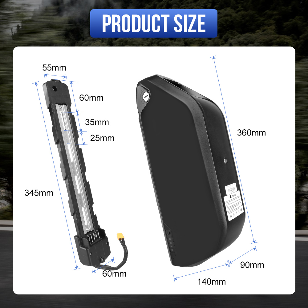 แบตเตอรี่ Accolmile 48V 17.5Ah สำหรับจักรยานไฟฟ้า – ใช้เซลล์ LG/Samsung 13S5P พร้อม BMS 30A | รองรับมอเตอร์ 250W-1500W