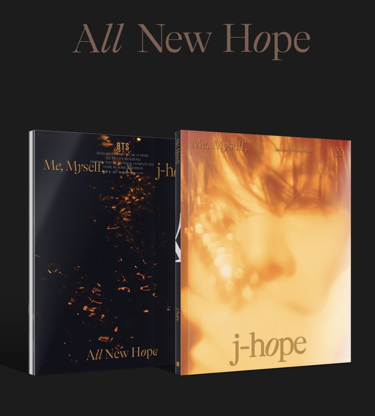 RRE โฟโต้บุค #Special 8 Photo-Folio Me, Myself, and #jhope ‘All New Hope’ - รอ 14- 25 วัน -
