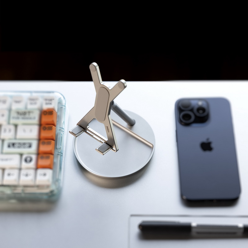 DD HS110 ขาตั้งเดสก์ท็อปไฮไฟ สำหรับ มือถือ เครื่องเล่นพกพา iPad หรืออุปกรณ์ถอดรหัส