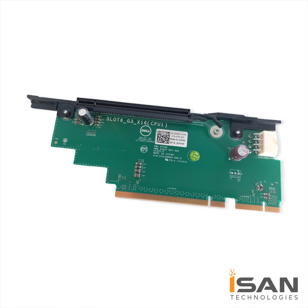 0CPVNF DellPowerEdge R720 1x x16 PCIe Riser Board3.