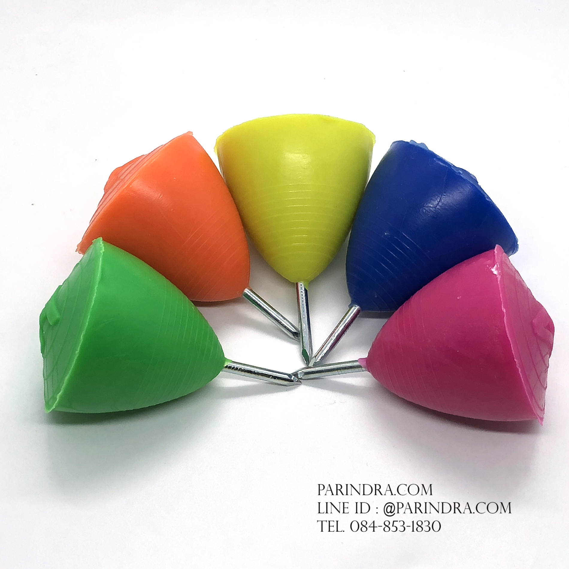 ลูกข่างพลาสติกขนาดใหญ่ คละสี