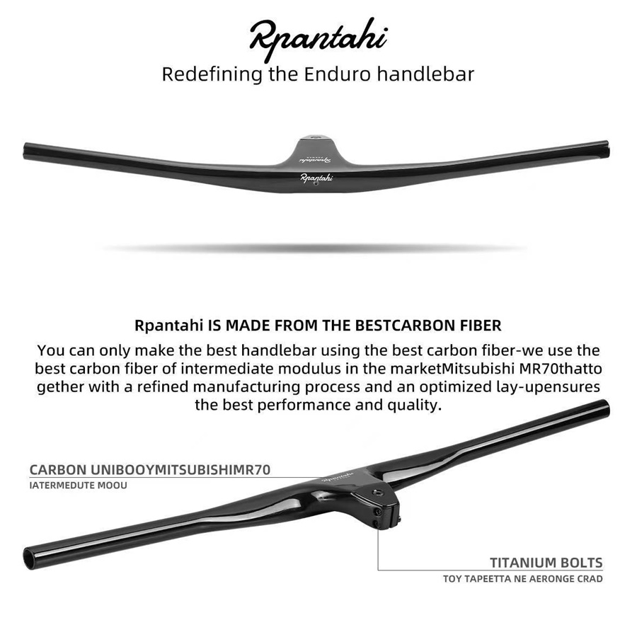 RPANTAHI Integrated Carbon Handlebar