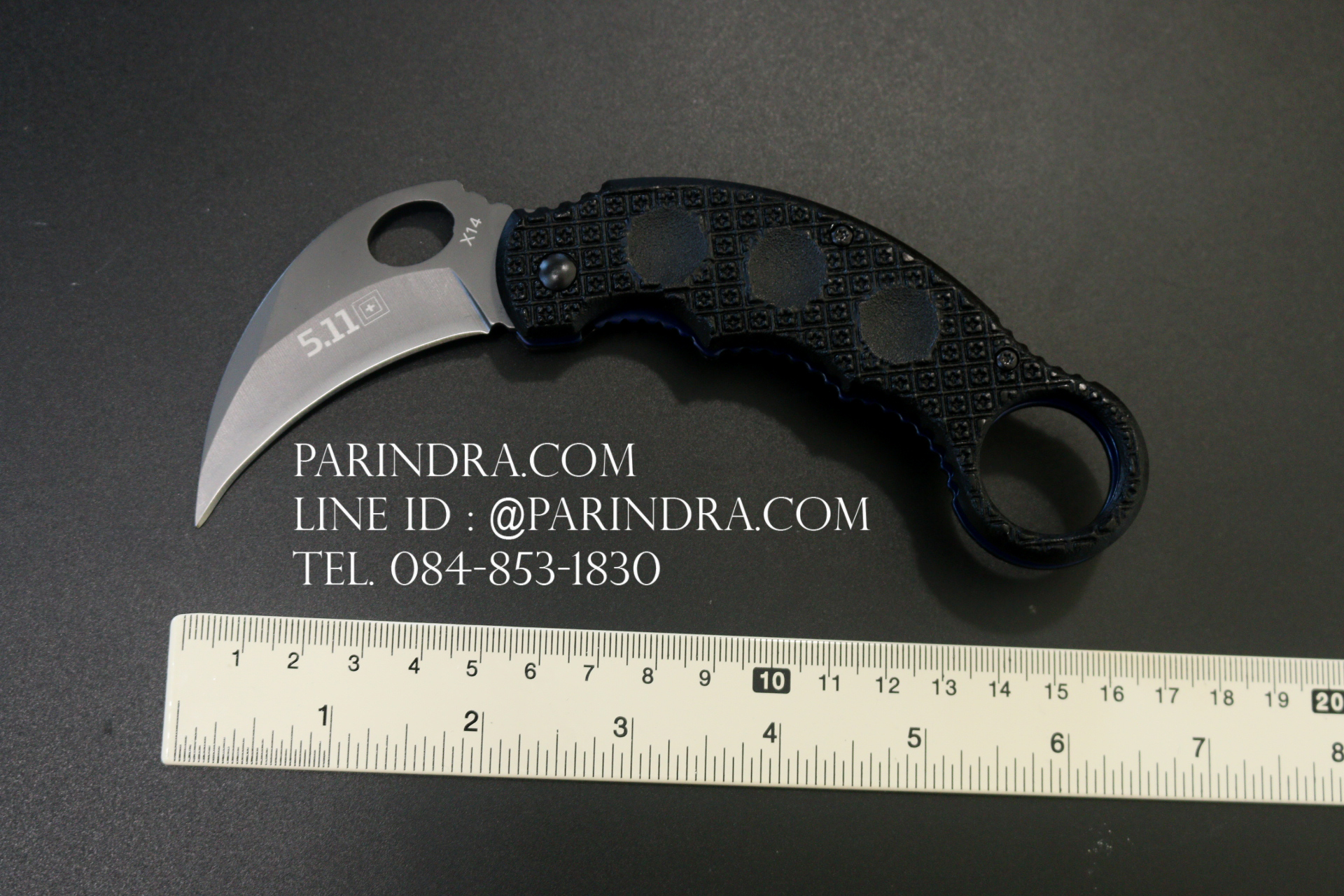 มีดพับคารัมบิต (Karambit) 5.11 TARANI KNIFE รุ่น X11 (OEM) ใบเรียบ