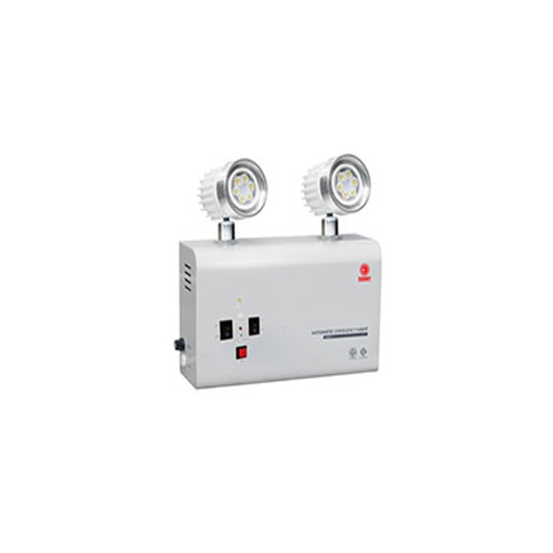 ไฟฉุกเฉินหลอด LED ขนาด 2x3 W , สำรองไฟ 7 ชม. แบตเตอรี่ 6V-4.5Ah. รุ่น SNP203NC7 ยี่ห้อ Sunny