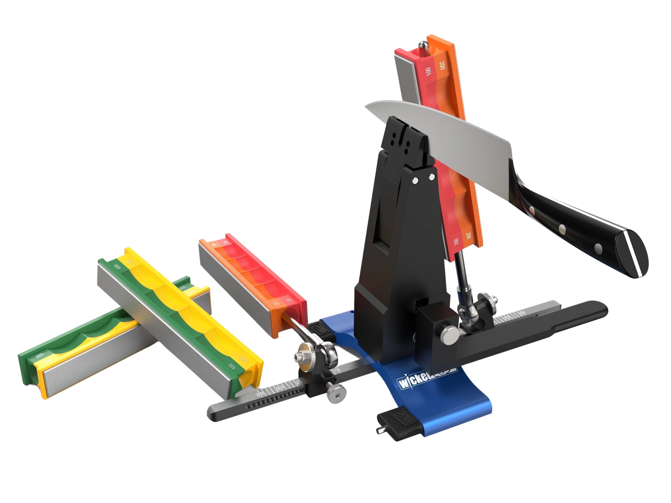 WICKED EDGE WE130 PRECISION SHARPENER WITH ALUMINUM BASE FOR WE100 SERIES SHARPENERS