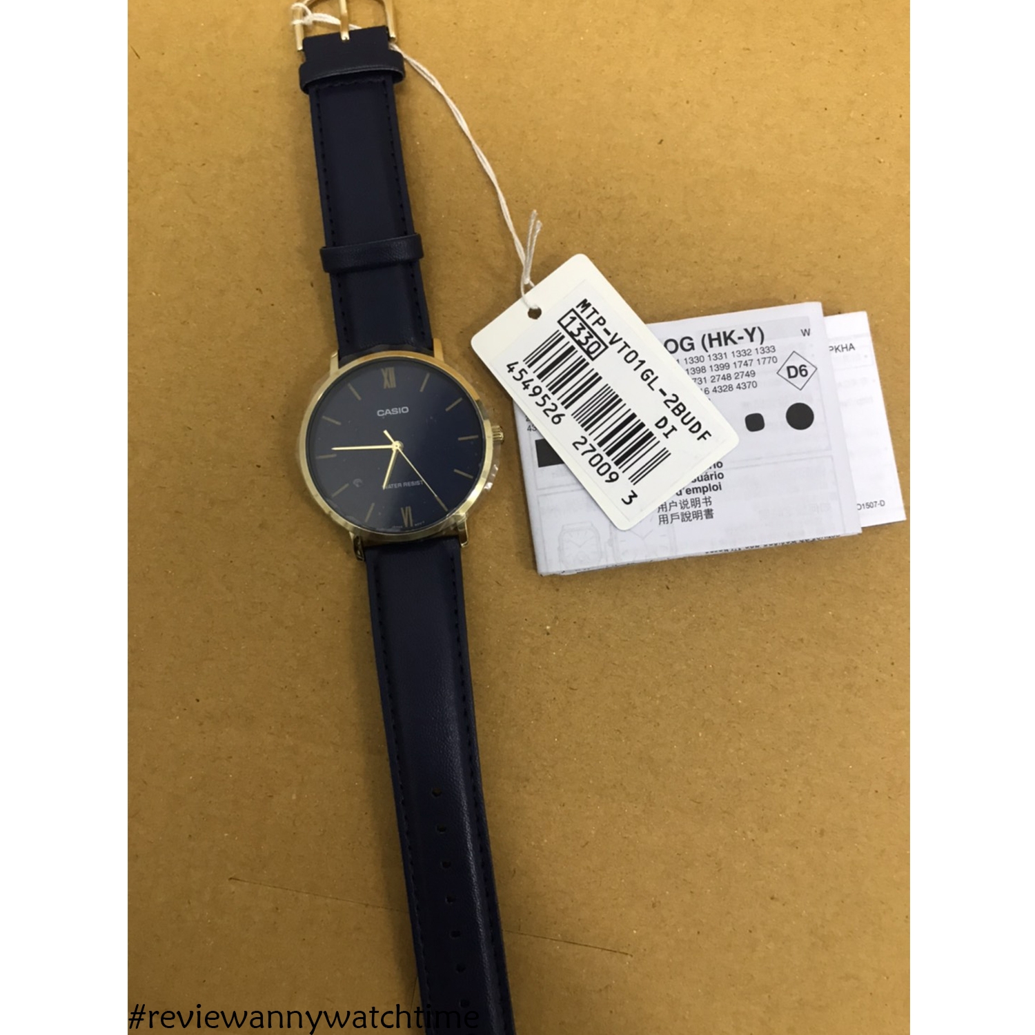 CASIO MTP-VT01GL-2B