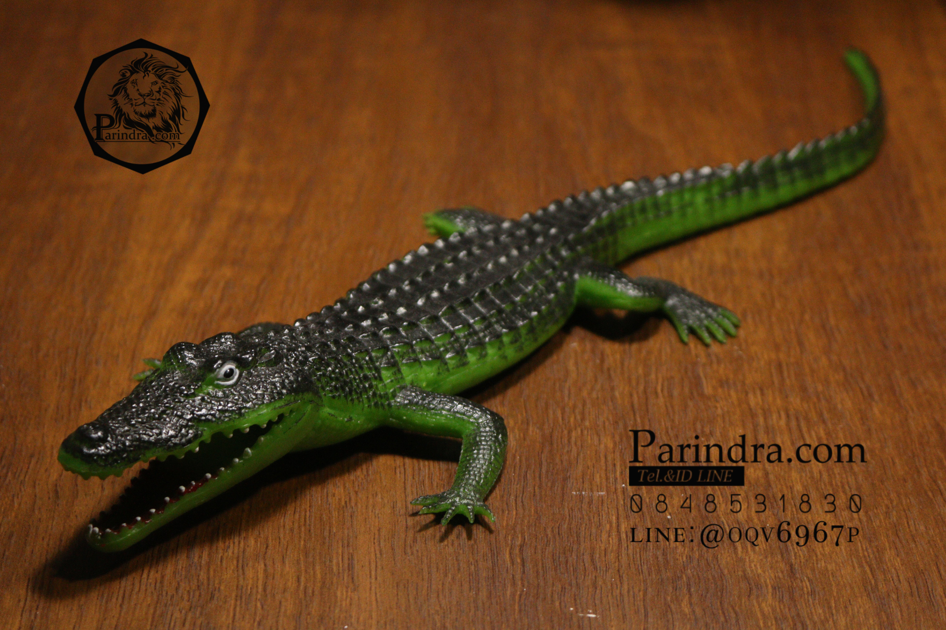 โมเดลจระเข้ สีเขียวอ่อน บีบมีเสียง ขนาดใหญ่ 16 นิ้ว ขนาดใหญ่